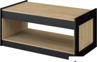 Журнальный столик Неман мебель Стенли МН-037-25 (дуб прованс/черный)