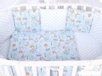 Постельное белье Amarobaby Мечтатель AMARO-3112-MPr (12 подушек, голубой)