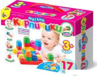 Развивающая игра Десятое королевство Мягкие кирпичики мини 02673