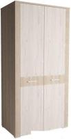 Шкаф распашной Интерлиния Коламбия КЛ-3 (дуб сонома/дуб белый)