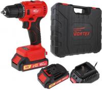 Дрель-шуруповерт Wortex BD 2025 DLi BD2025DLi1029 (с 2-мя АКБ, кейс)