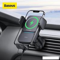 Держатель для смартфона Baseus Wisdom Auto Alignment Car Mount Wireless Charger