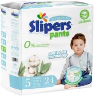 Трусики-подгузники Slipers 5 Junior XL (9-21 кг) 24 шт