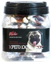 Лакомство для собак GreenQZin Миники Крепкость кальциевая косточка с уткой 520 г