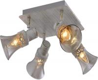 Припотолочная люстра Aitin Pro 16755/4 белый/золотая патина