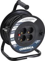 Удлинитель Generica УК30 WKP10-10-04-30-G (30 м, черный)
