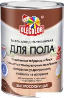 Эмаль Olecolor Для пола быстросохнущая 1.8 кг (серый)