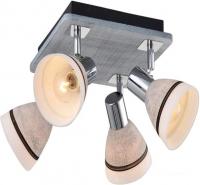 Припотолочная люстра Aitin Pro 15482/4 светло-серый/хром