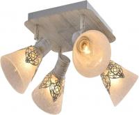 Припотолочная люстра Aitin Pro 16785/4 белый/золотая патина