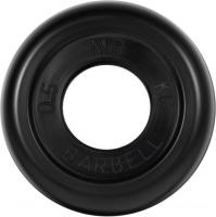 Диск MB Barbell Стандарт 31 мм (1x0.5 кг, черный)