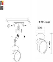 Трековый светильник ST Luce ST651 ST651.536.09