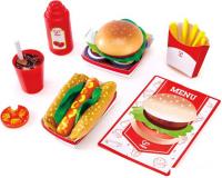 Набор игрушечных продуктов Hape Fast Food E3160-HP