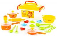 Набор игрушечной посуды Полесье Пикник. Три кота 72948