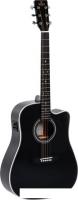 Электроакустическая гитара Sigma Guitars DMC-1E-BK