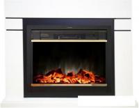 Каминокомплект Smolcom Lindos MB/JUP/SYM26 с RealFlame Moonblaze Deluxe-S BR LT (белый)