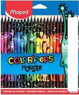 Набор цветных карандашей Maped Color Peps Monster 862624 (24 цв)