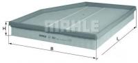 Воздушный фильтр Mahle Knecht LX982