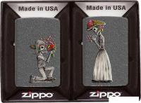 Зажигалка Zippo Влюбленные зомби 28987 (2 шт)