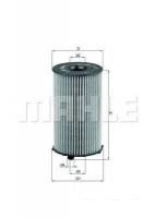 Масляный фильтр Mahle Knecht OX2052D