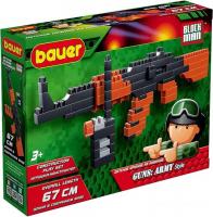 Конструктор Bauer Block man 872 Автомат АК-47 и портативная рация
