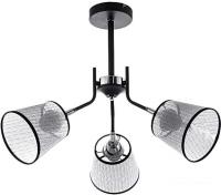 Припотолочная люстра Aitin Pro RH8046/3 черный/хром