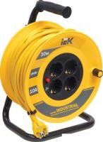 Удлинитель IEK УК30 WKP14-10-04-30 (30 м, желтый)