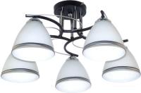 Люстра средней высоты Aitin Pro НПБ XA1157/5 (черный/хром)