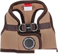 Шлейка-жилетка Puppia Soft Vest PAHA-AH305-BR-L (коричневый)