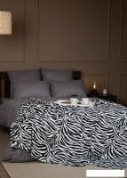 Плед Tex Republic Шкура зебры TF FN F967 QR b1520 150x200 см (черный/белый)