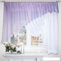 Тюль Nivasan Джульетта Hk.DG-P18 4x1.7 м (сирень, правая)