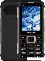 Кнопочный телефон Maxvi T12 (черный)