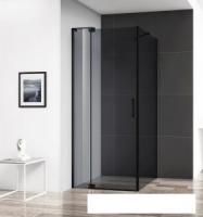 Душевой уголок Cezares SLIDER-AH-1-90-90/100-GRIGIO-NERO