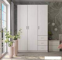 Шкаф распашной Евва Универсал УН-03-01/B (бодега белый)