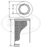 Воздушный фильтр SCT germany SB3106