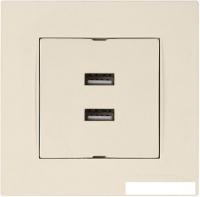 Розетка USB Mutlusan Rita 2220 449 0102