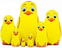 Развивающая игра Брестская Матрешка Утята (набор 7 шт)