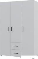 Шкаф распашной Горизонт Victor 3ств 2ящ (белый)