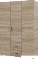 Шкаф распашной Горизонт Victor 3ств 2ящ (дуб сонома)