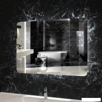 Пекам Зеркало LED MartaFly-100х80spcl (сенсор прикосн./подогрев/часы)