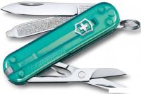Мультитул Victorinox Classic SD Transparent (бирюзовый)