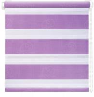 Шторы день-ночь АС МАРТ Баланс 38x160 (фиолетовый)