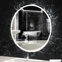 Пекам Зеркало LED Ring1-80х80dpcl (взмах руки/подогрев/часы)