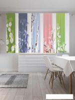 Комплект штор JoyArty Цветочная переменчивость 1.45x1.8 м p_13633_145x180 (2 шт)