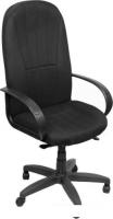 Кресло Деловая обстановка Вега Стандарт (флок, черный)