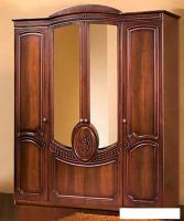 Шкаф распашной ФорестДекоГрупп Щара 4-х створчатый (орех)