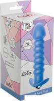 Вибропробка Lola Games Twisted Anal Plug 104406 5007-02Lola (голубой)