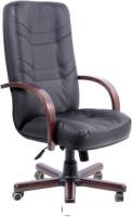 Кресло Деловая обстановка Министр Экстра (орех, черный)