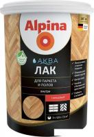 Лак Alpina Аква для паркета и полов (глянцевый, 10 л)