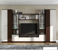 Стенка NN мебель МГС 8 исп 1 ЛДСП (дуб венге/ясень анкор светлый)