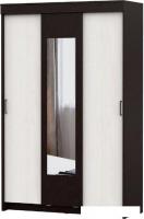 Шкаф-купе NN мебель ШКП 2 (дуб венге/ясень анкор светлый)